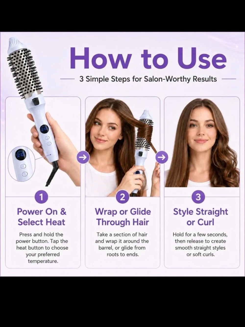Thermal blowout brush